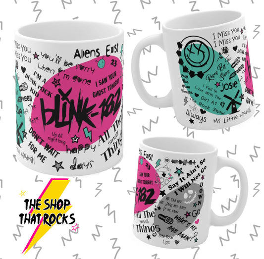 Blink 182 Inspired 11oz Mug